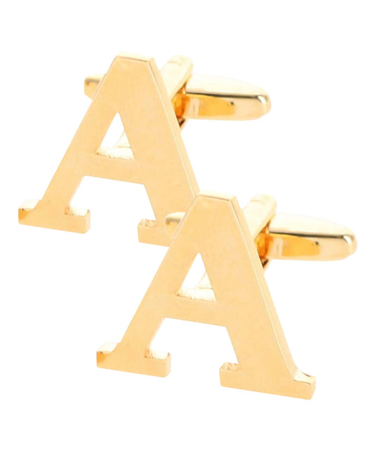 Vittorio Vico Plain Initial Cufflinks in Gift Box Vittorio Vico