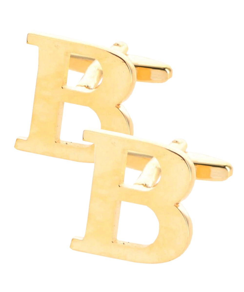 Vittorio Vico Plain Initial Cufflinks in Gift Box Vittorio Vico