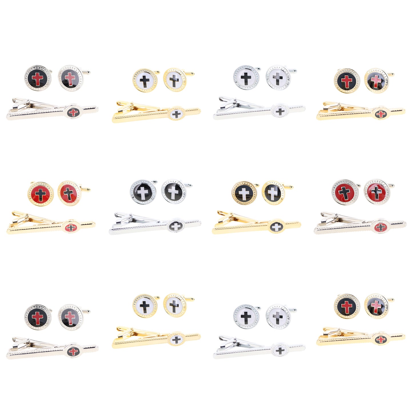 Men's Cufflink & Tie Bar Set | Vittorio Vico