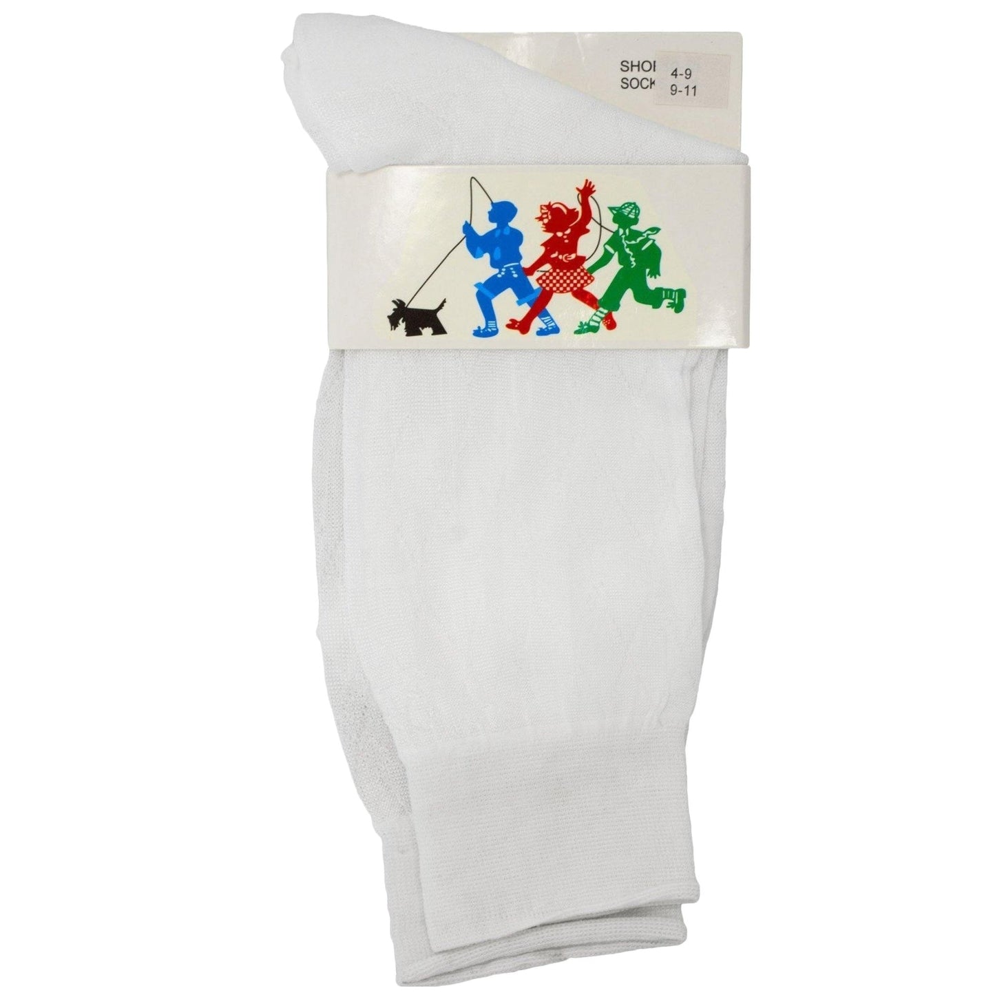 Vittorio Farina Boy's Ribbed Shear Nylon Anklet Dress Socks - Suits You Sir - White - 7 to 8