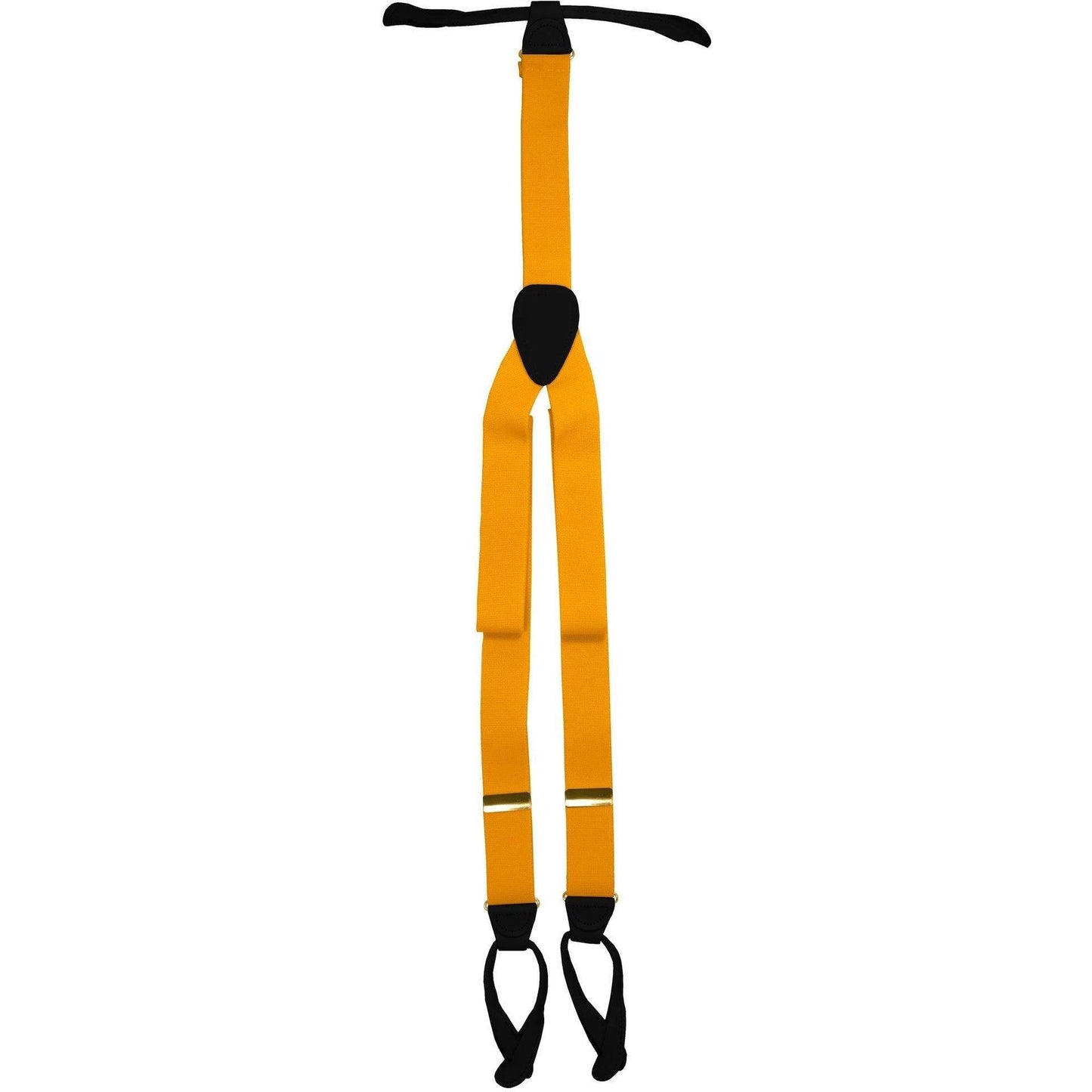 Vittorio Farina Men's Button End Suspender in Gift Box: 70% Polyester & 30% Elastomer - Suits You Sir - Gold - Gold