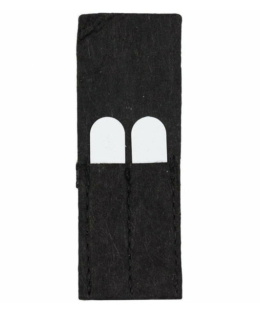 Vittorio Farina Men's Collar Stay: Pair - Suits You Sir - White Plastic - Short