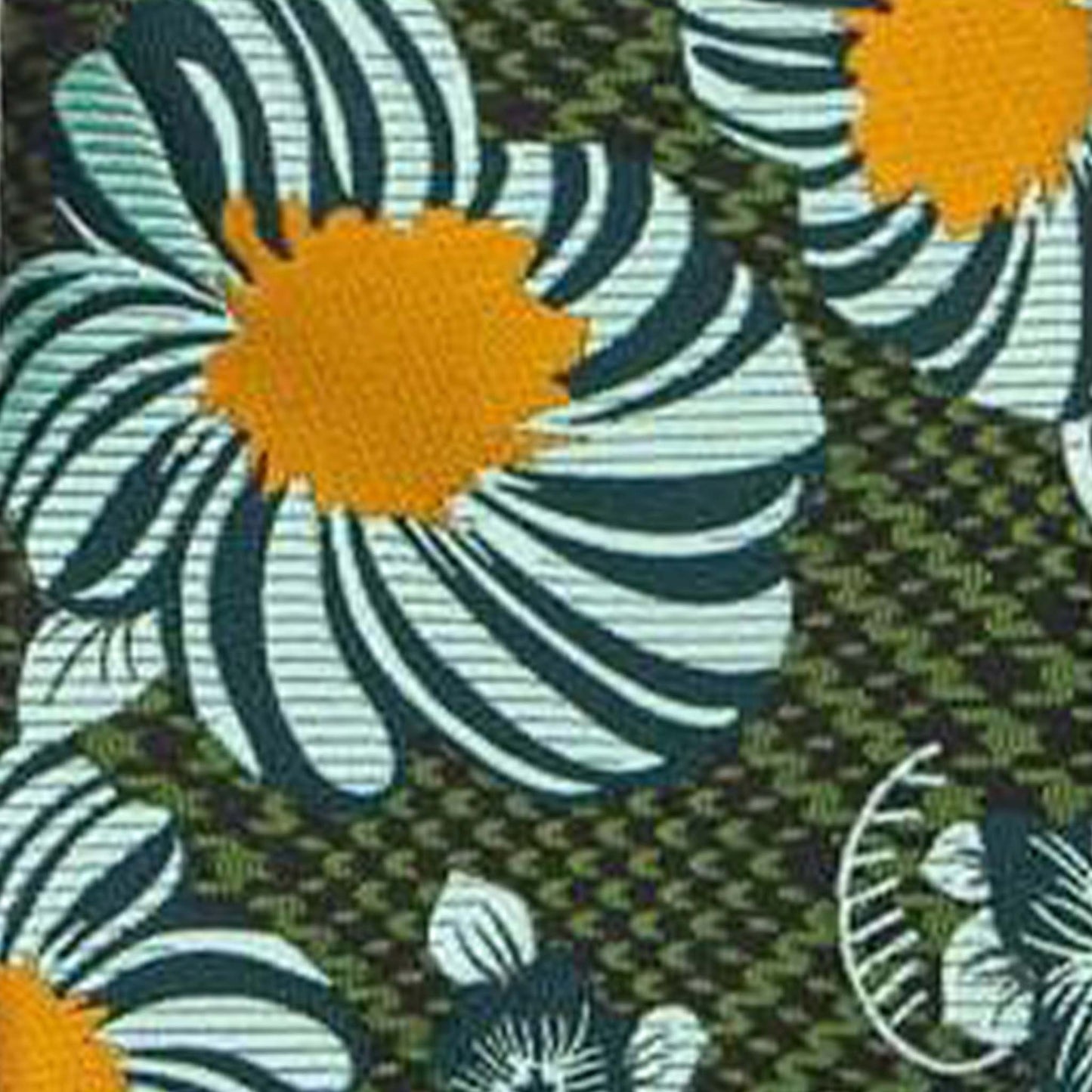 Vittorio Farina Men's Floral Design Necktie & Pocket Square - Suits You Sir - D - 1124 -