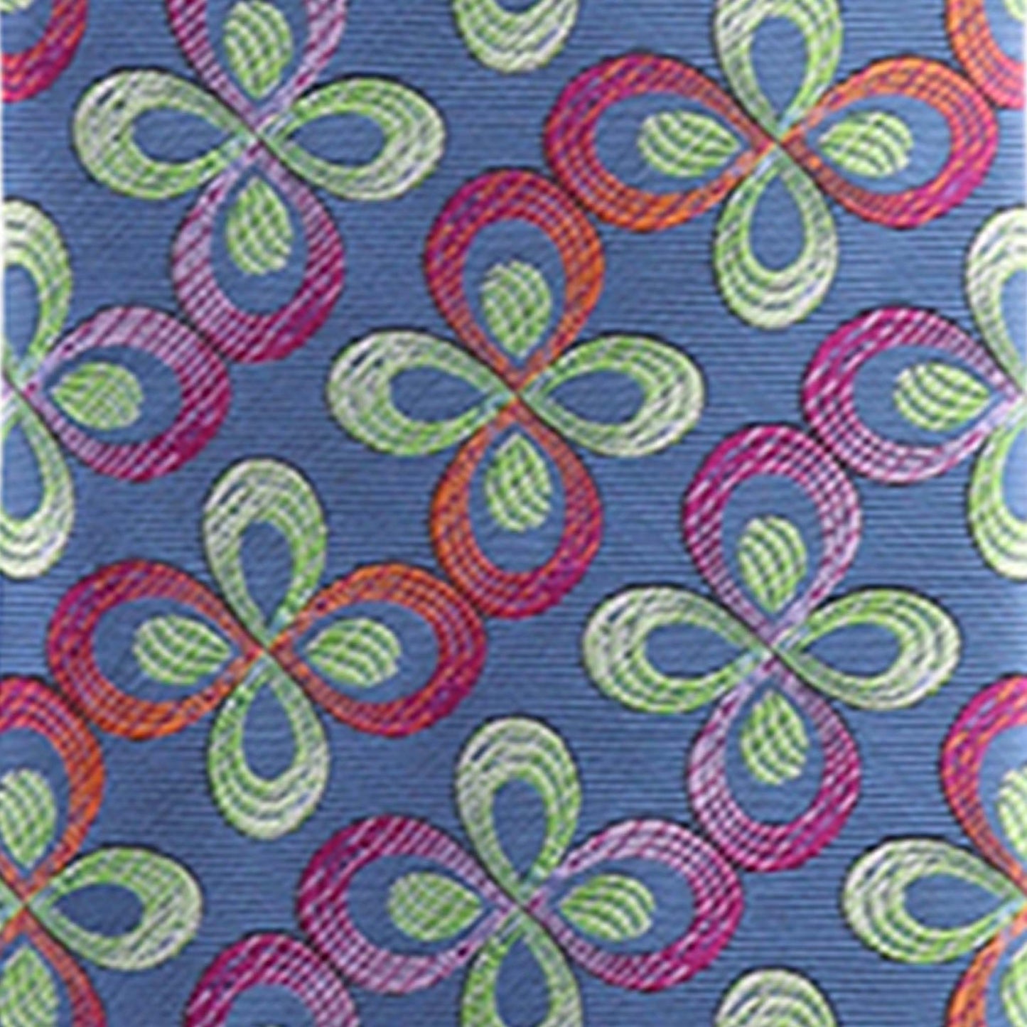 Vittorio Farina Men's Floral Design Necktie & Pocket Square - Suits You Sir - D - 1175 -