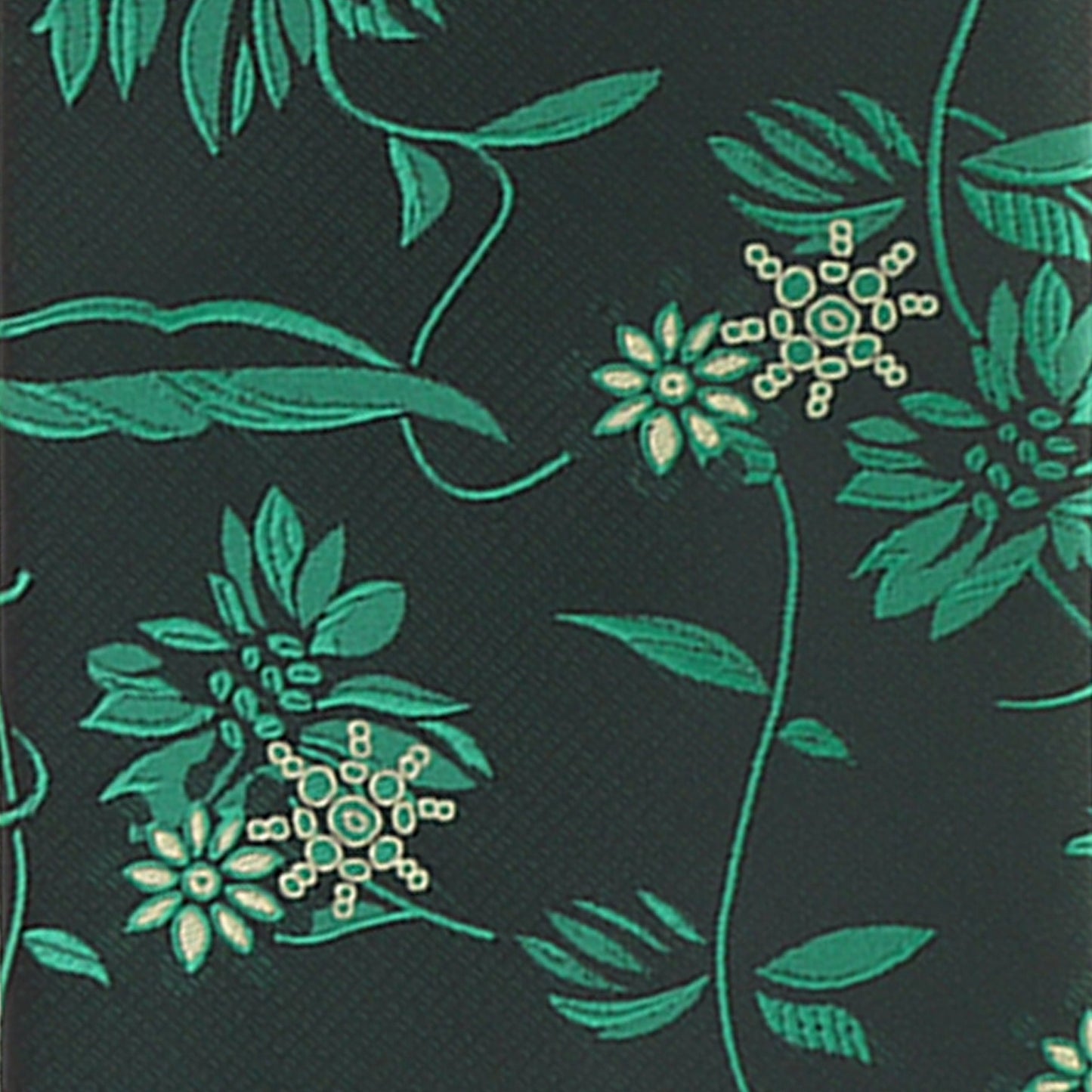 Vittorio Farina Men's Floral Design Necktie & Pocket Square - Suits You Sir - D - 1286 -