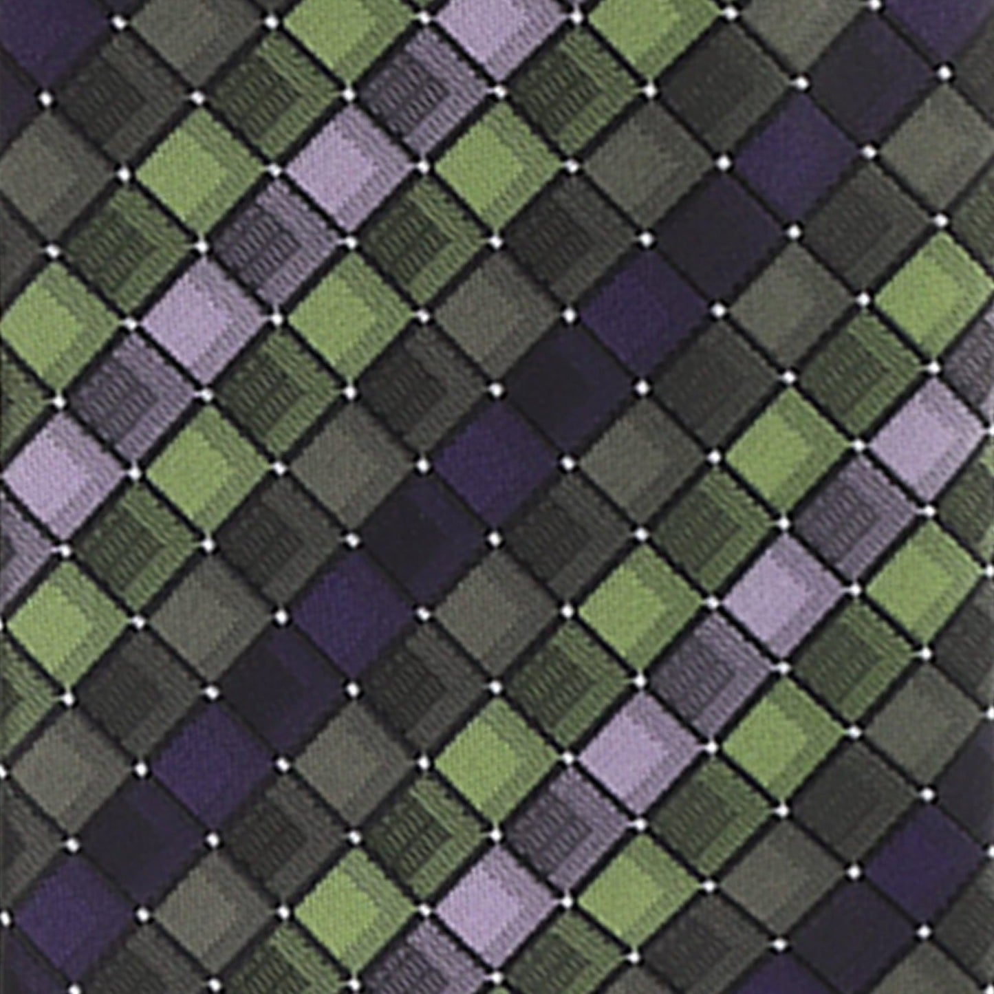 Vittorio Farina Men's Geometric Design Necktie & Pocket Square - Suits You Sir - D - 1210 -
