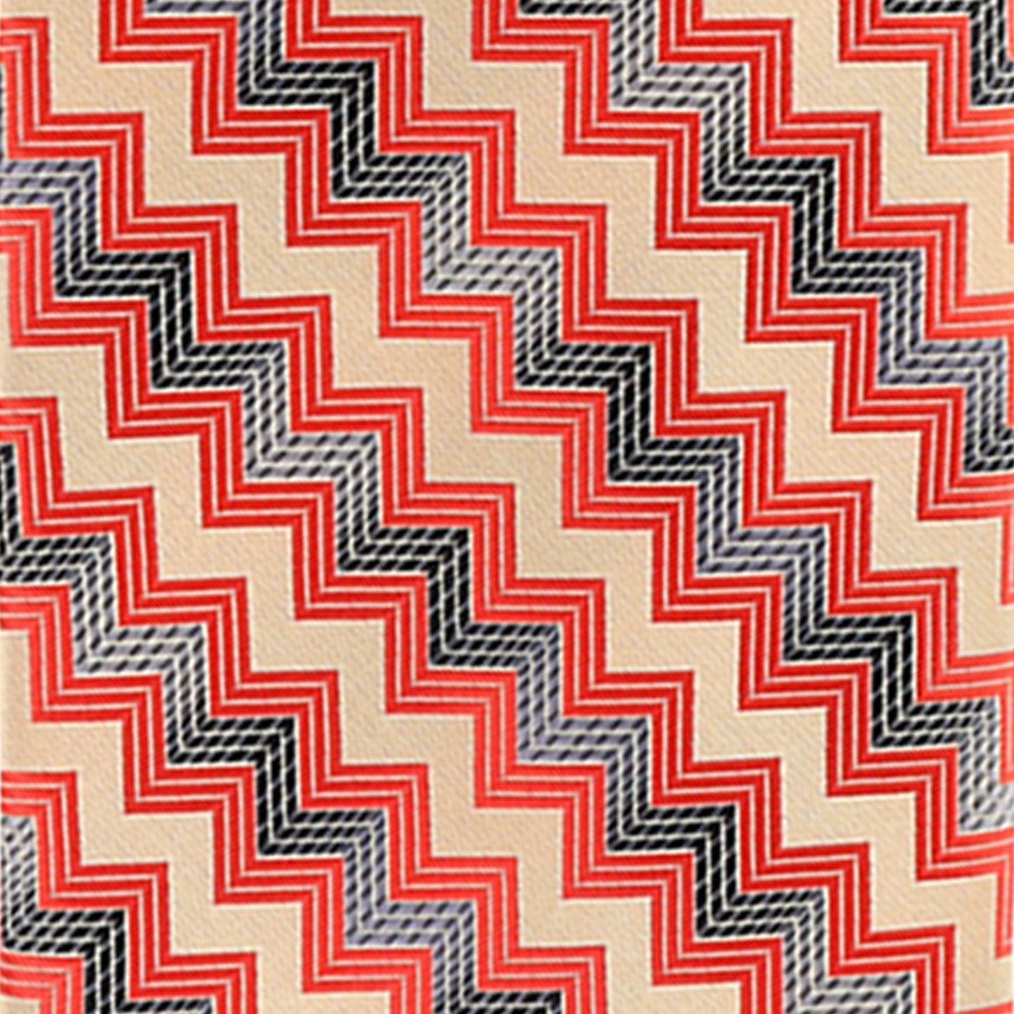 Vittorio Farina Men's Geometric Design Necktie & Pocket Square - Suits You Sir - D - 1234 -