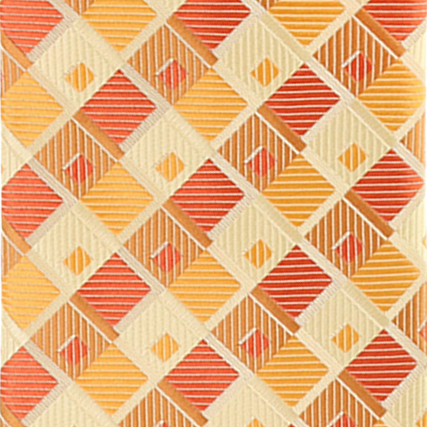 Vittorio Farina Men's Geometric Design Necktie & Pocket Square - Suits You Sir - D - 1260 -