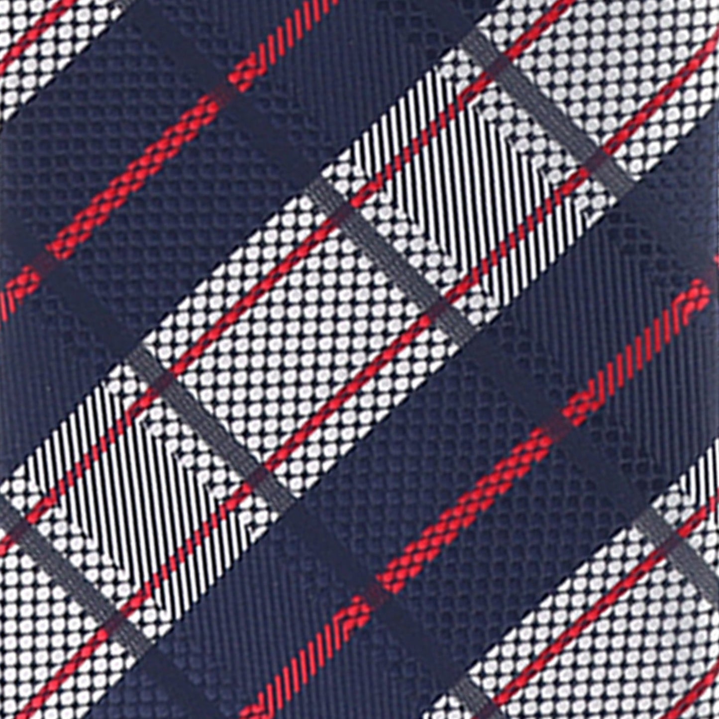 Vittorio Farina Men's Geometric Design Necktie & Pocket Square - Suits You Sir - D - 1260 -