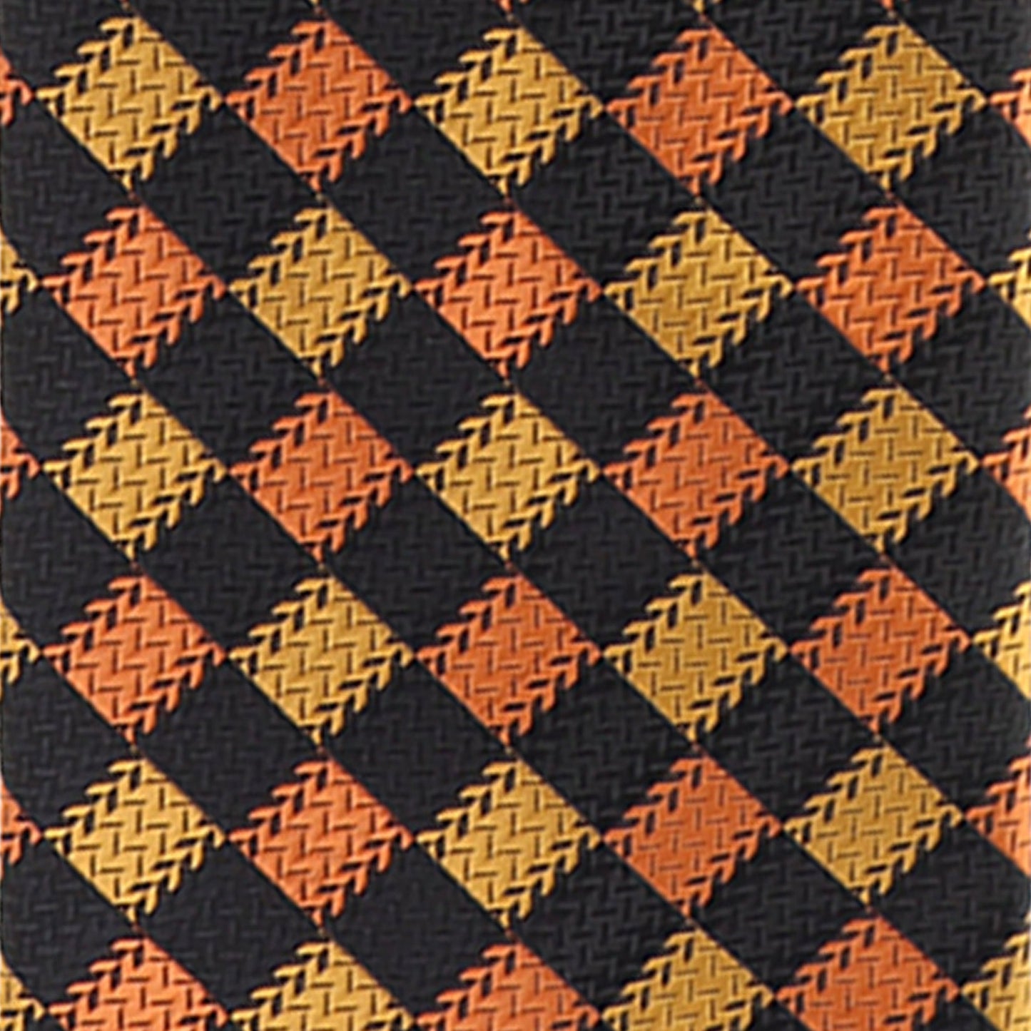 Vittorio Farina Men's Geometric Design Necktie & Pocket Square - Suits You Sir - D - 1304 -
