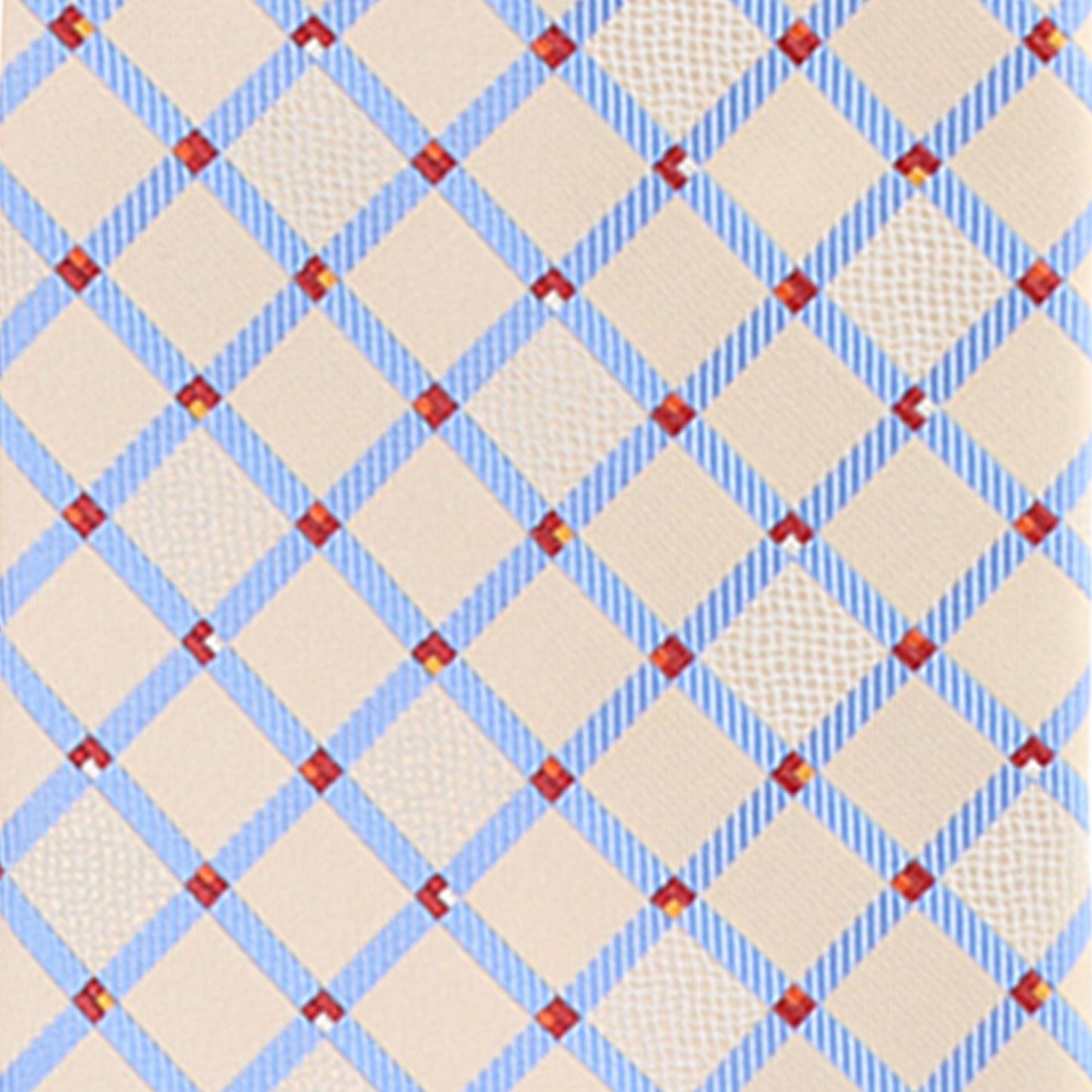 Vittorio Farina Men's Geometric Design Necktie & Pocket Square - Suits You Sir - D - 1322 -