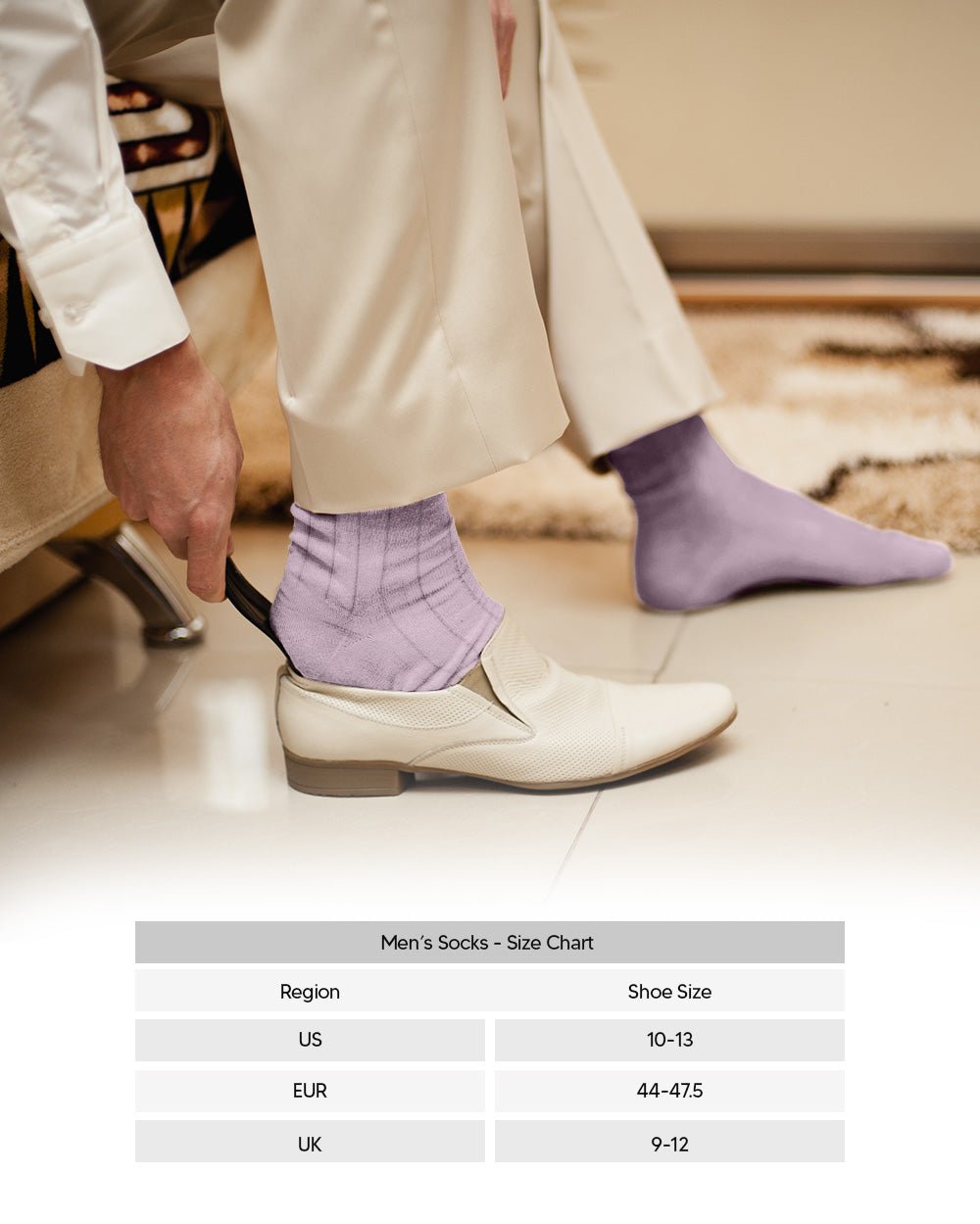 Vittorio Farina Men's Ribbed Shear Nylon Over The Calf Dress Socks - Suits You Sir - Pink - 12