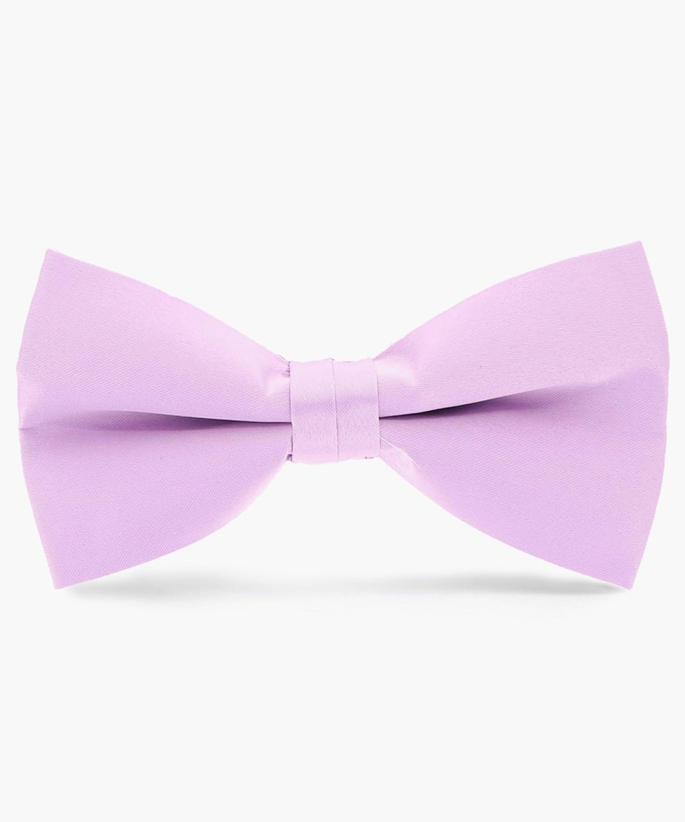Vittorio Farina Men's Satin Bow Tie in Gift Box - Suits You Sir - Lavender -