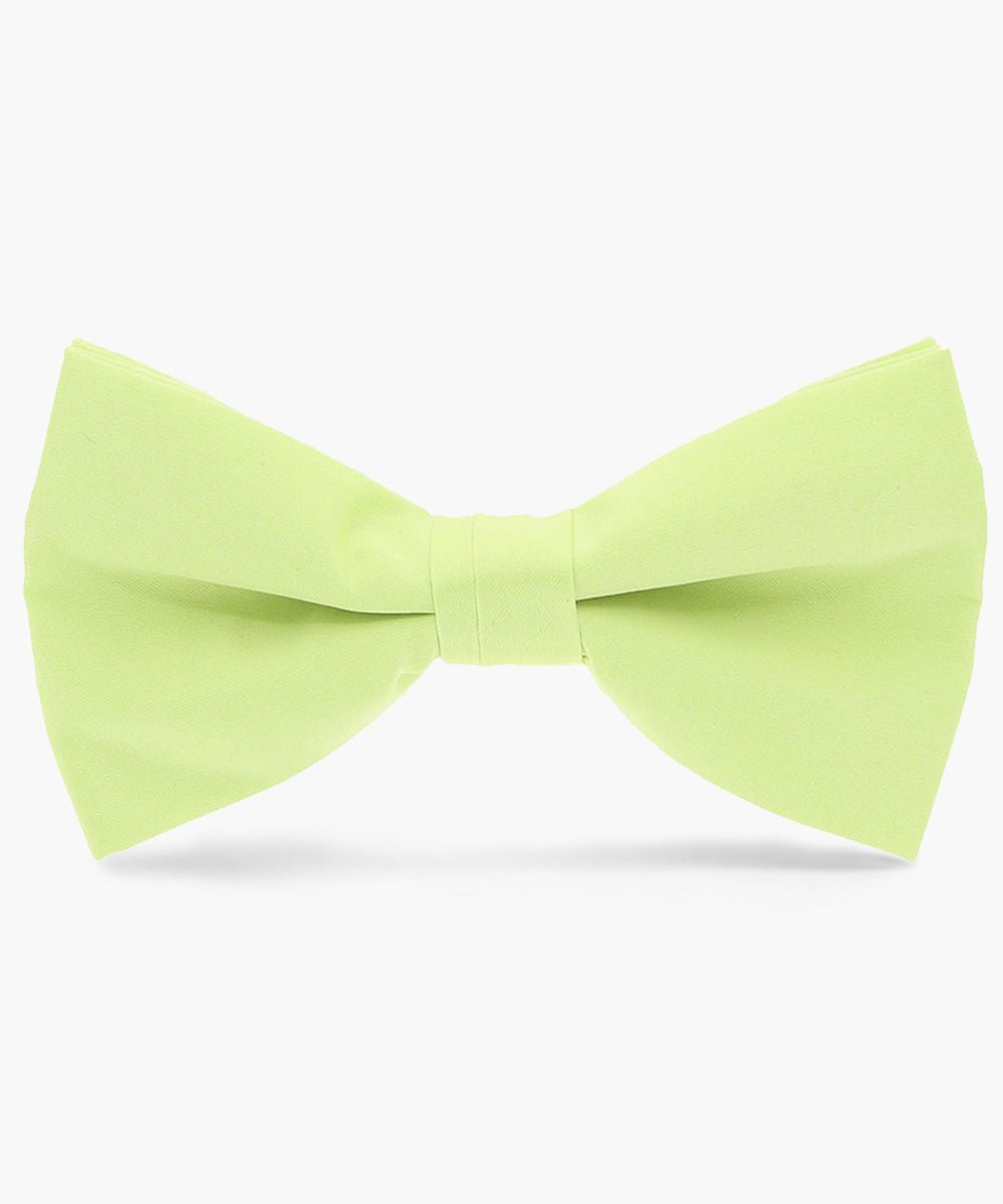 Vittorio Farina Men's Satin Bow Tie in Gift Box - Suits You Sir - Mint Green -