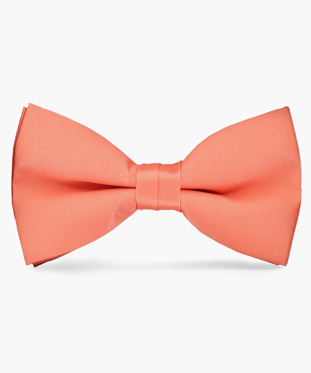 Vittorio Farina Men's Satin Bow Tie in Gift Box - Suits You Sir - Rose Gold -