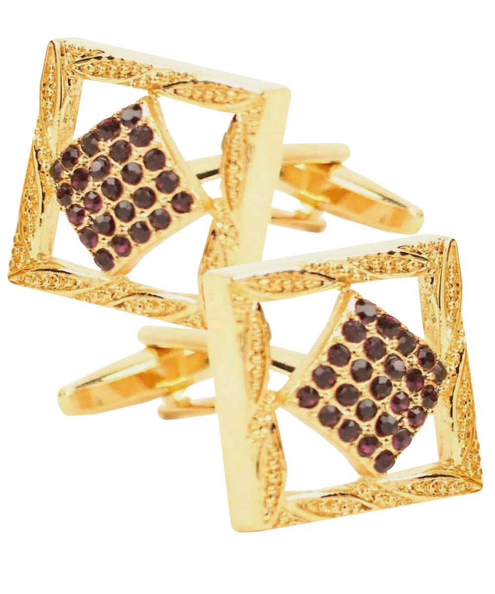 Vittorio Vico Colorful Classic Bar Cufflinks: CL19XX Series - Suits You Sir - CL 1902 -