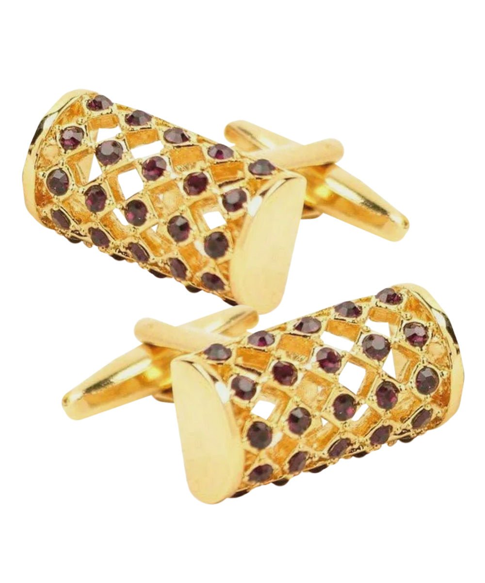 Vittorio Vico Colorful Classic Bar Cufflinks: CL19XX Series - Suits You Sir - CL 1904 -