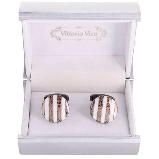 Vittorio Vico Mid - sized Cufflinks: CL2XXX Series - Suits You Sir - CL 2012 -