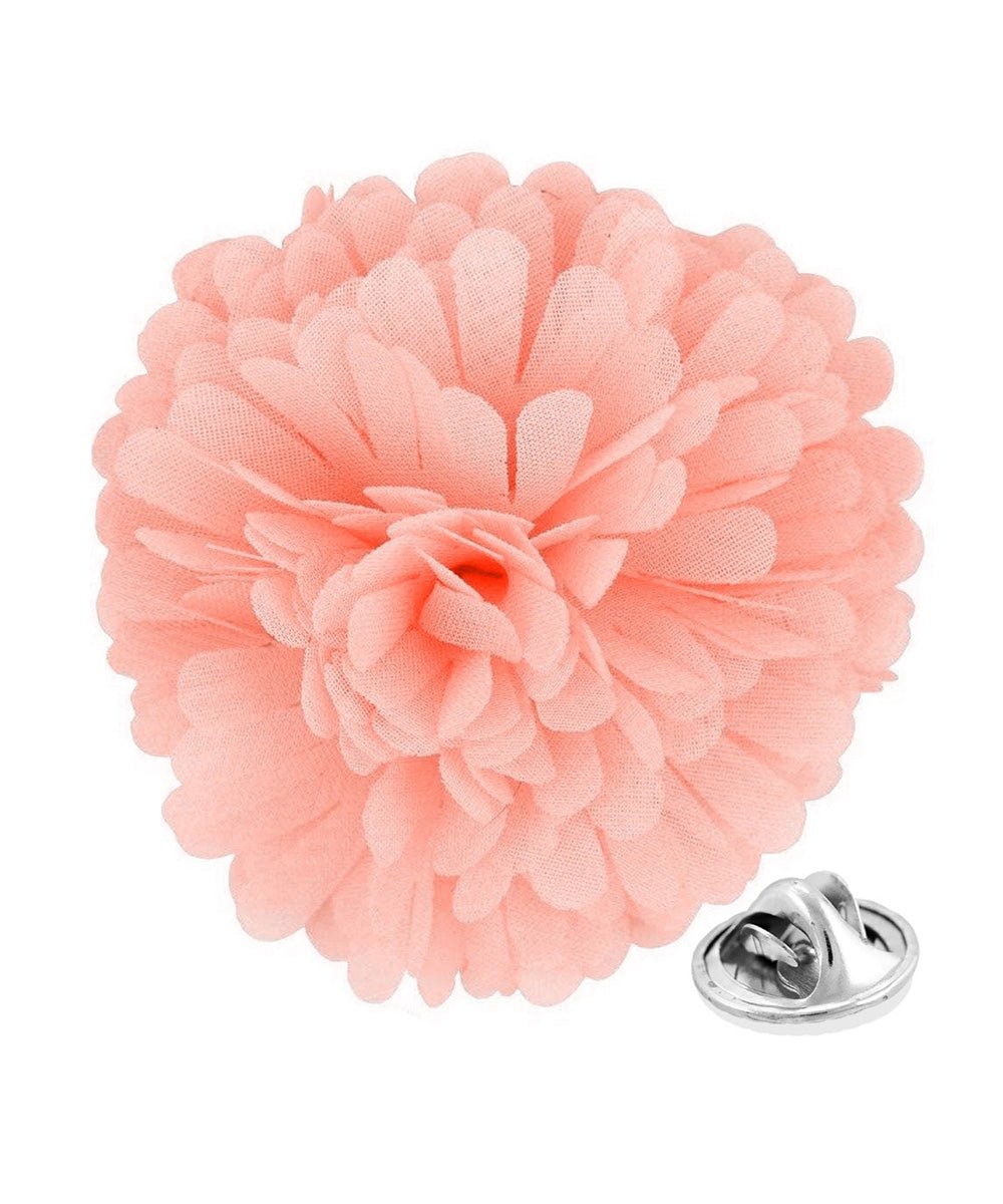 Vittorio Vico Unisex Carnation Flower Lapel Pin - Suits You Sir - Pink -