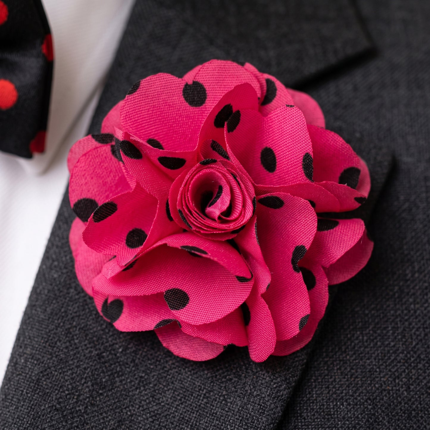 Polka Dot Gentleman Bundle (Black and Red Polka Dot)