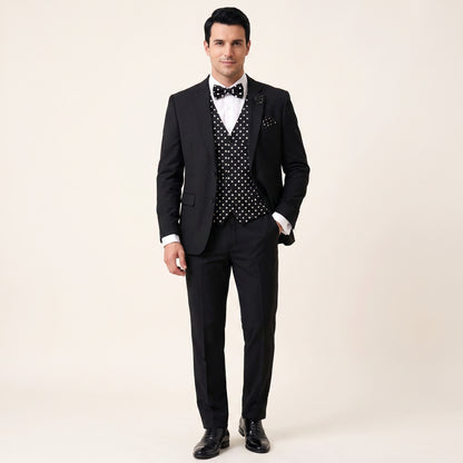 Polka Dot Gentleman Bundle (Black and White Polka Dot)