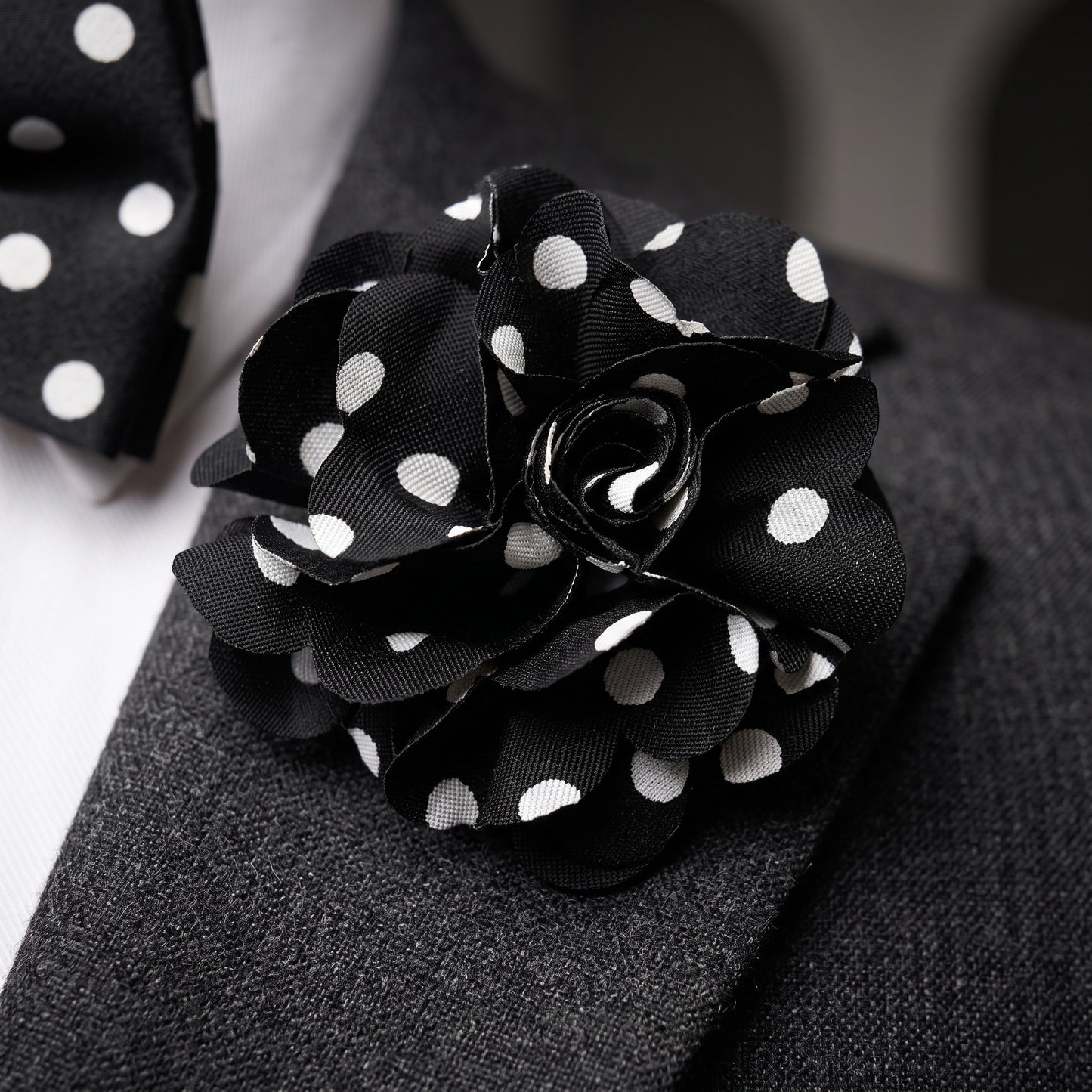 Polka Dot Gentleman Bundle (Black and White Polka Dot)