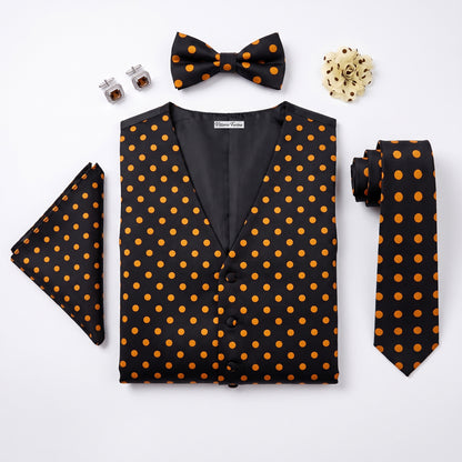 Polka Dot Gentleman Bundle (Black and Gold Polka Dot)