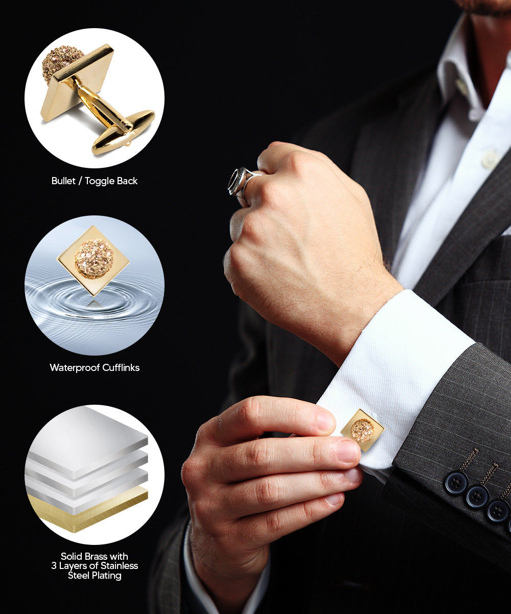 Men's Designer Cufflinks – Formal Accessories | Vittorio Vico