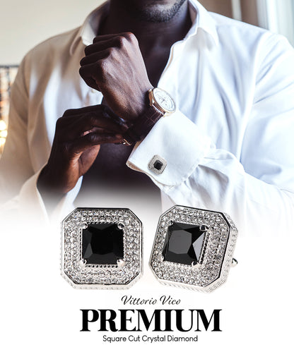 Men's Designer Cufflinks – Formal Accessories | Vittorio Vico