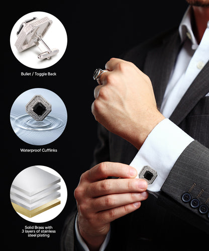 Men's Designer Cufflinks – Formal Accessories | Vittorio Vico