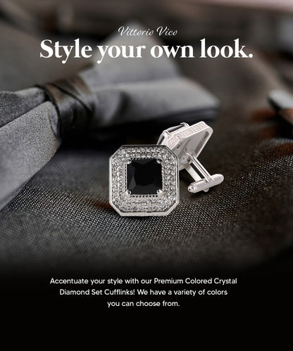 Men's Designer Cufflinks – Formal Accessories | Vittorio Vico