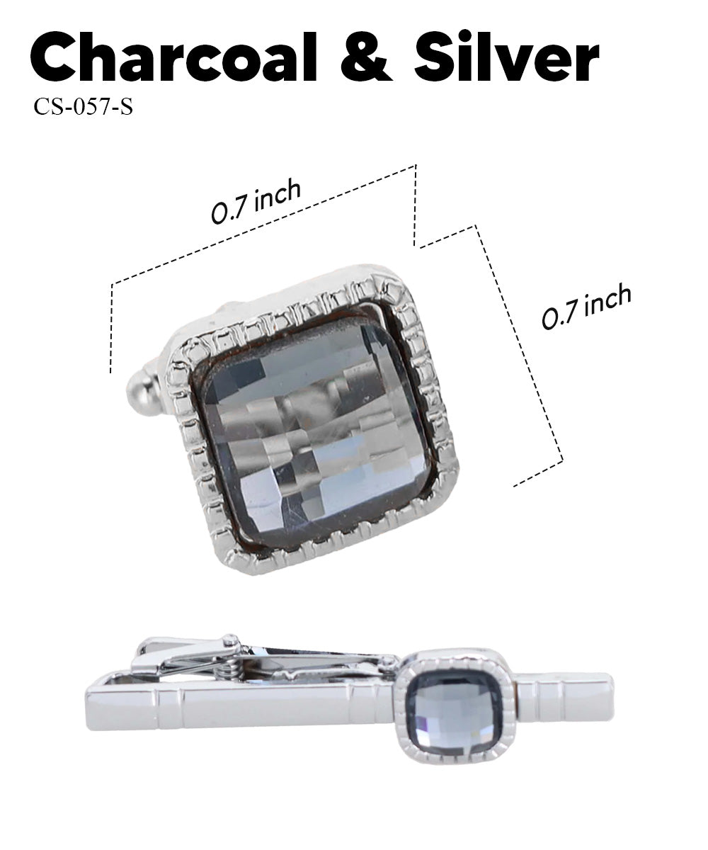 Men's Cufflink & Tie Bar Set | Vittorio Vico