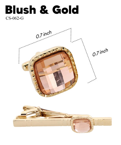 Men's Cufflink & Tie Bar Set | Vittorio Vico