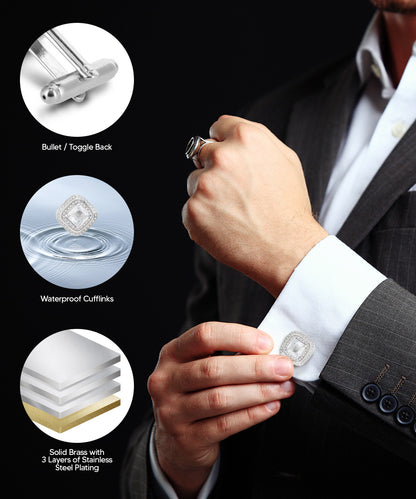 Men's Designer Cufflinks – Formal Accessories | Vittorio Vico