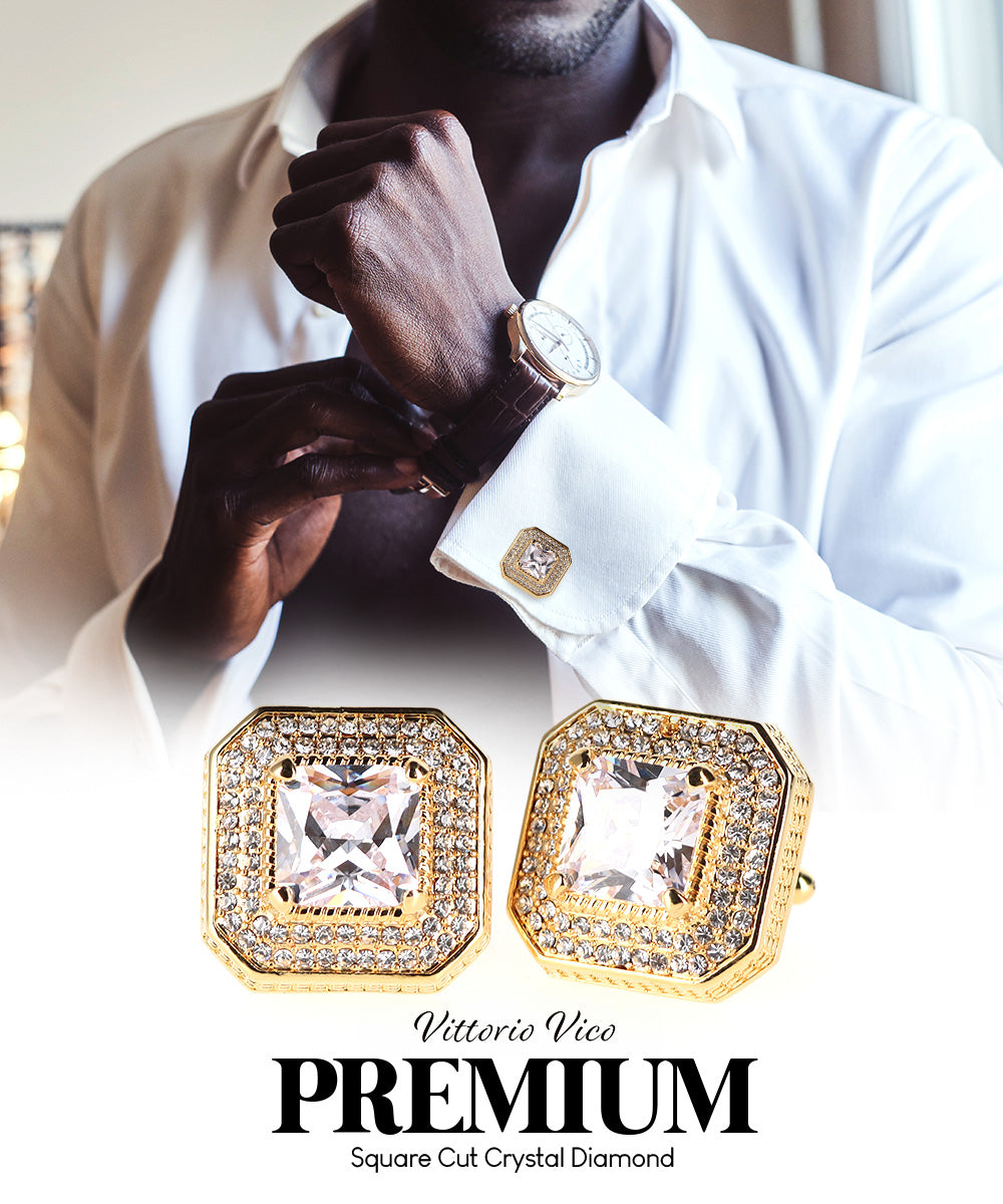 Men's Designer Cufflinks – Formal Accessories | Vittorio Vico