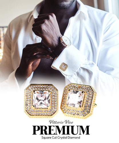 Men's Designer Cufflinks – Formal Accessories | Vittorio Vico