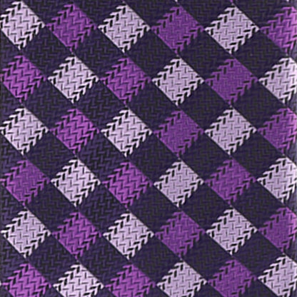 Vittorio Farina Geometric Designer Necktie & Pocket Square - NH-D-1312 - Classy Cufflinks