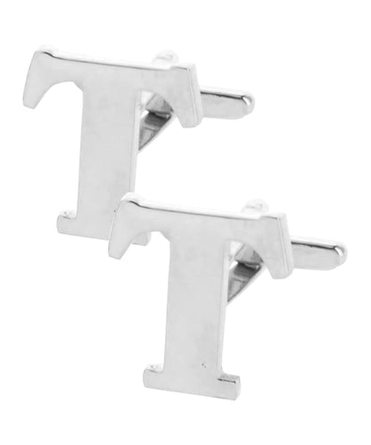 Vittorio Vico Plain Initial Cufflinks in Gift Box