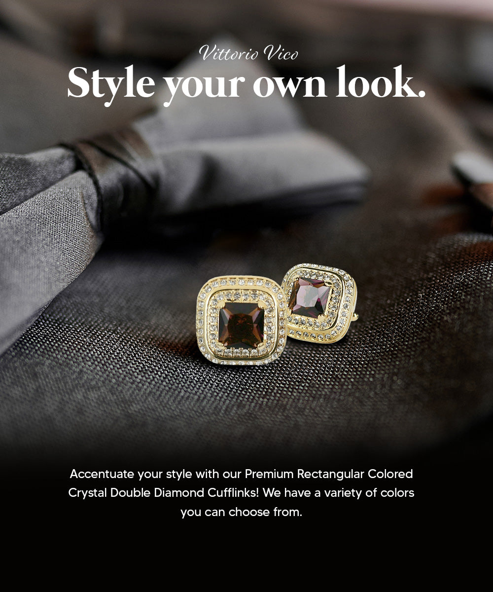 Men's Designer Cufflinks – Formal Accessories | Vittorio Vico