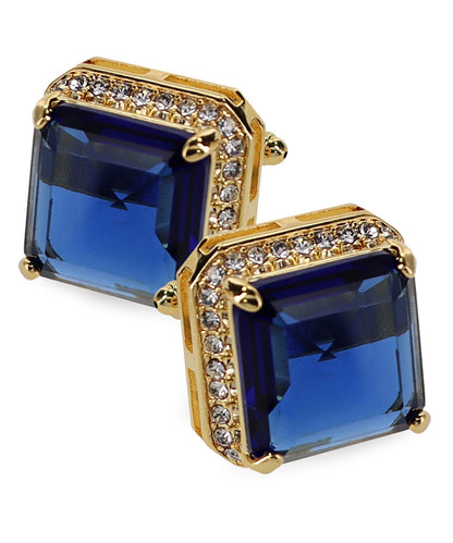 Vittorio Vico Large Big Square Crystal Colorstone Cufflinks: CL 70XX Series Vittorio Vico