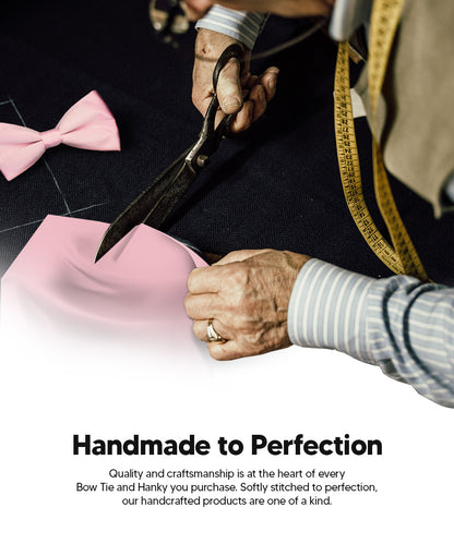 Vittorio Farina Classic Bow Tie & Pocket Square Multipacks - BH - SOLID - 5_SPRING1 - Classy Cufflinks