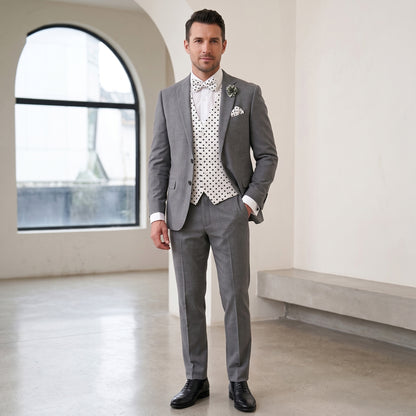 Polka Dot Gentleman Bundle (White and Black Polka Dot)