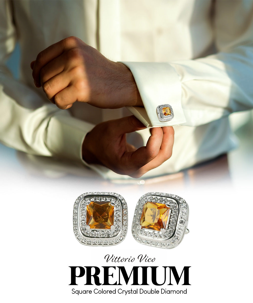 Men's Designer Cufflinks – Formal Accessories | Vittorio Vico