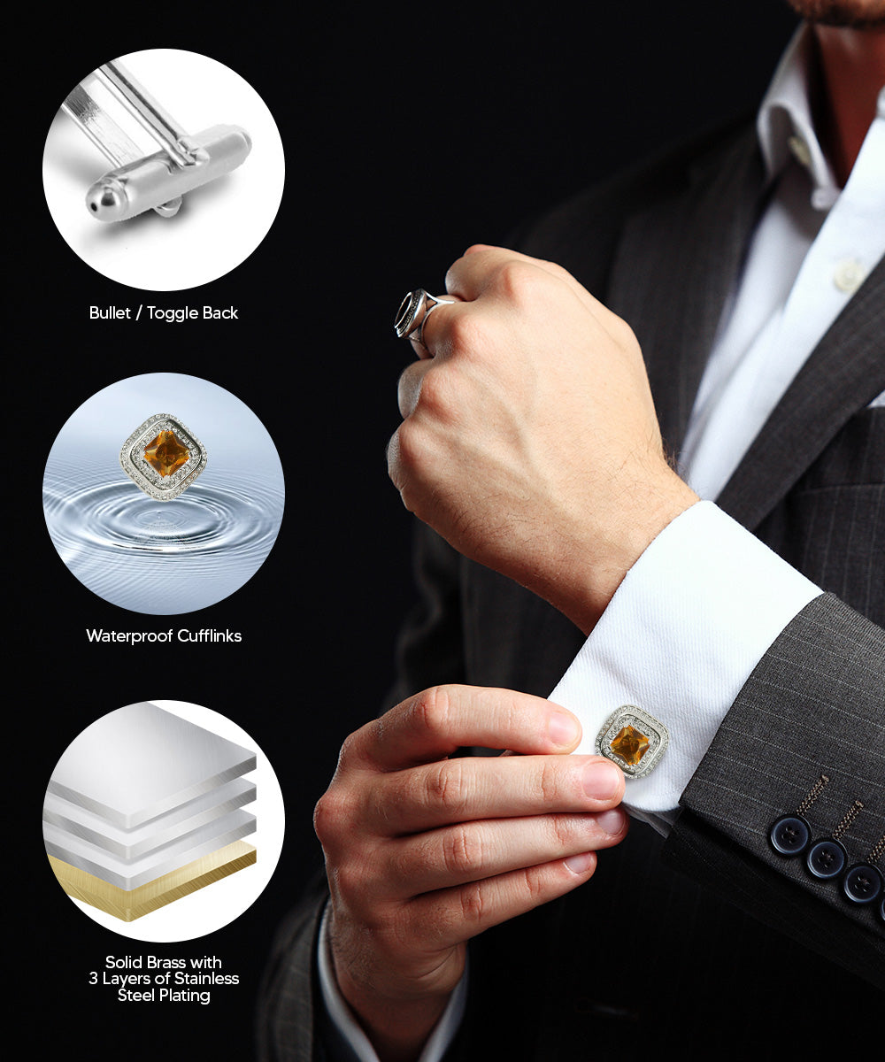 Men's Designer Cufflinks – Formal Accessories | Vittorio Vico