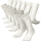 Vittorio Farina Men's Ribbed Shear Nylon Anklet Dress Socks - ank - ivory - 12 - Classy Cufflinks