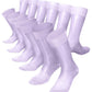 Vittorio Farina Men's Ribbed Shear Nylon Anklet Dress Socks - ank - lavender - 12 - Classy Cufflinks