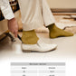 Vittorio Farina Men's Ribbed Shear Nylon Anklet Dress Socks - ank - mustard - 12 - Classy Cufflinks