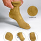 Vittorio Farina Men's Ribbed Shear Nylon Anklet Dress Socks - ank - mustard - 12 - Classy Cufflinks