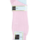 Vittorio Farina Men's Ribbed Shear Nylon Anklet Dress Socks - ank - pink - 12 - Classy Cufflinks