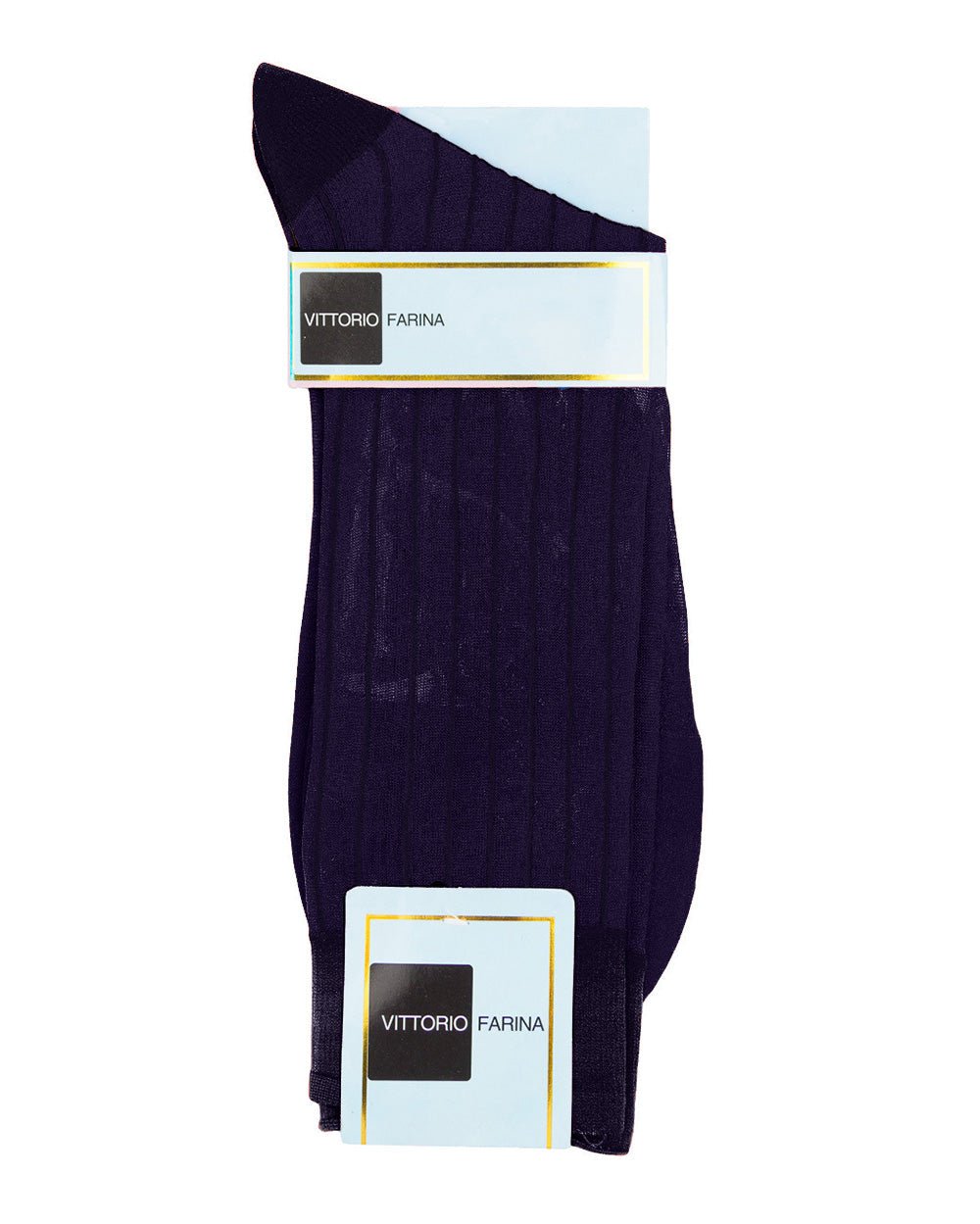 Vittorio Farina Men's Ribbed Shear Nylon Anklet Dress Socks - ank - pink - 3 - Classy Cufflinks